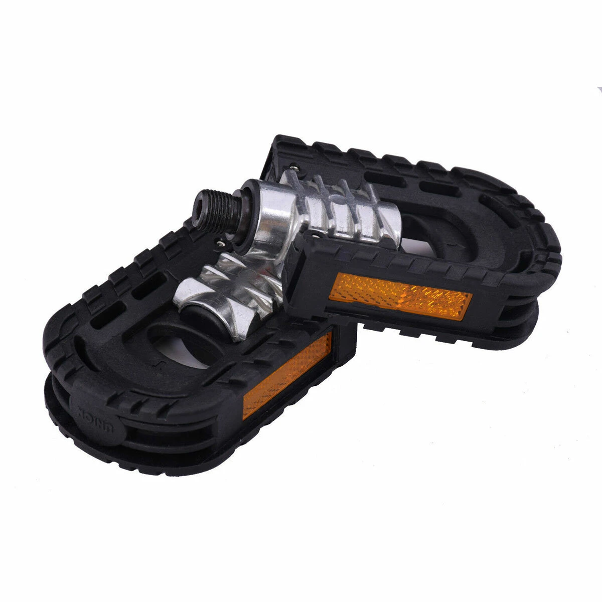 Pair Aluminum Alloy Bicycle Foldable Pedals 9 16 14mm For Road Mountain Bike