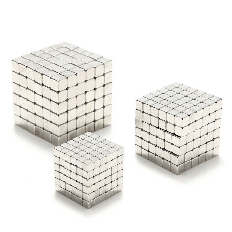 

3/4/5 мм 216 шт. Магнитные игрушки Cube Магнитные шарики Волшебный Квадратный 3D шар-головоломка Сфера Подарочный декор