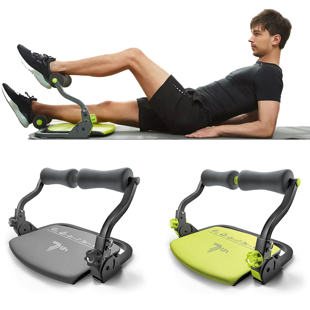 

[From ] 7th Sit-Ups Fitness Abdominal Muscle Exercise Tools Foldable Portable Sport Machine Home Gym Trainer Equipment