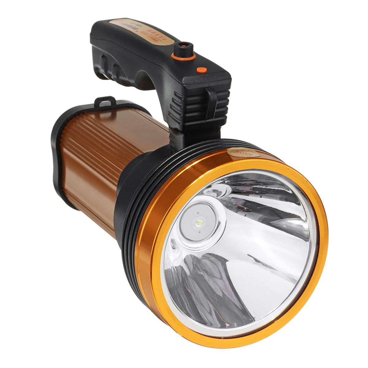 30 W Süper Parlak LED Arama Işık Spotlight USB El Feneri Torch Lamba Fener Outdoor Kampçılık
