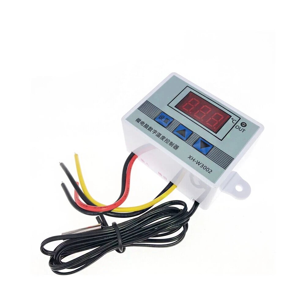 3Pcs XH-3002 12VProfessional W3002 Digital LED Temperature Controller 10A Thermostat Regulator