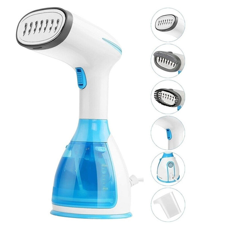 

Handheld Portable Garment Steamer 1500W Powerful Clothes Steam Iron Fast Heat-up Fabric Wrinkle Removal 280ml Water Tank
