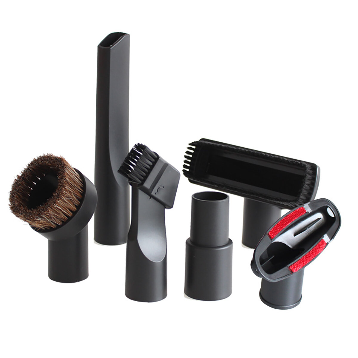 6Pcs Universal Vacuum Nozzle Suction Brush Head For 32/35mm Vacuum Cleaner 