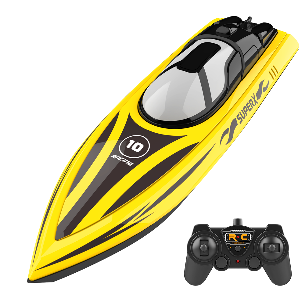 

Flytec V333 RTR 2.4G 15km/h RC Boat Racing High Speed Fun Playing Speedboat Electric Waterproof Ship Toys Models