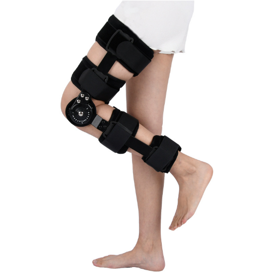 

Adjustable Hinged Knee Brace Knee Support Patella Brace Support Stabilizer Pad Orthosis Splint Wrap Orthopedic Guard Pro