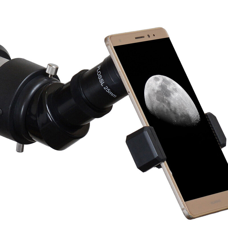 Telescópio astronômico Tianlang PL de 25 mm com ocular Plossl, acessórios de observação com revestimento de múltiplas camadas e clipe para lentes de telefone.