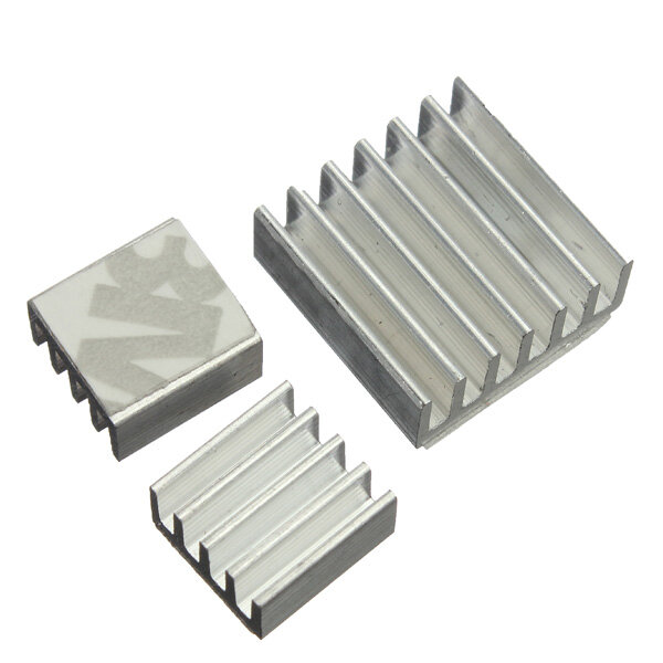 60pcs Adhesive Aluminum Heatsink Cooler Kit For Cooling Raspberry Pi