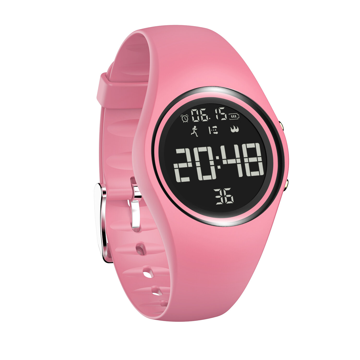 XANES T5E LCD Screen Waterproof Smart Watch Pedometer Women Fitness Smart Bracelet Mi Band