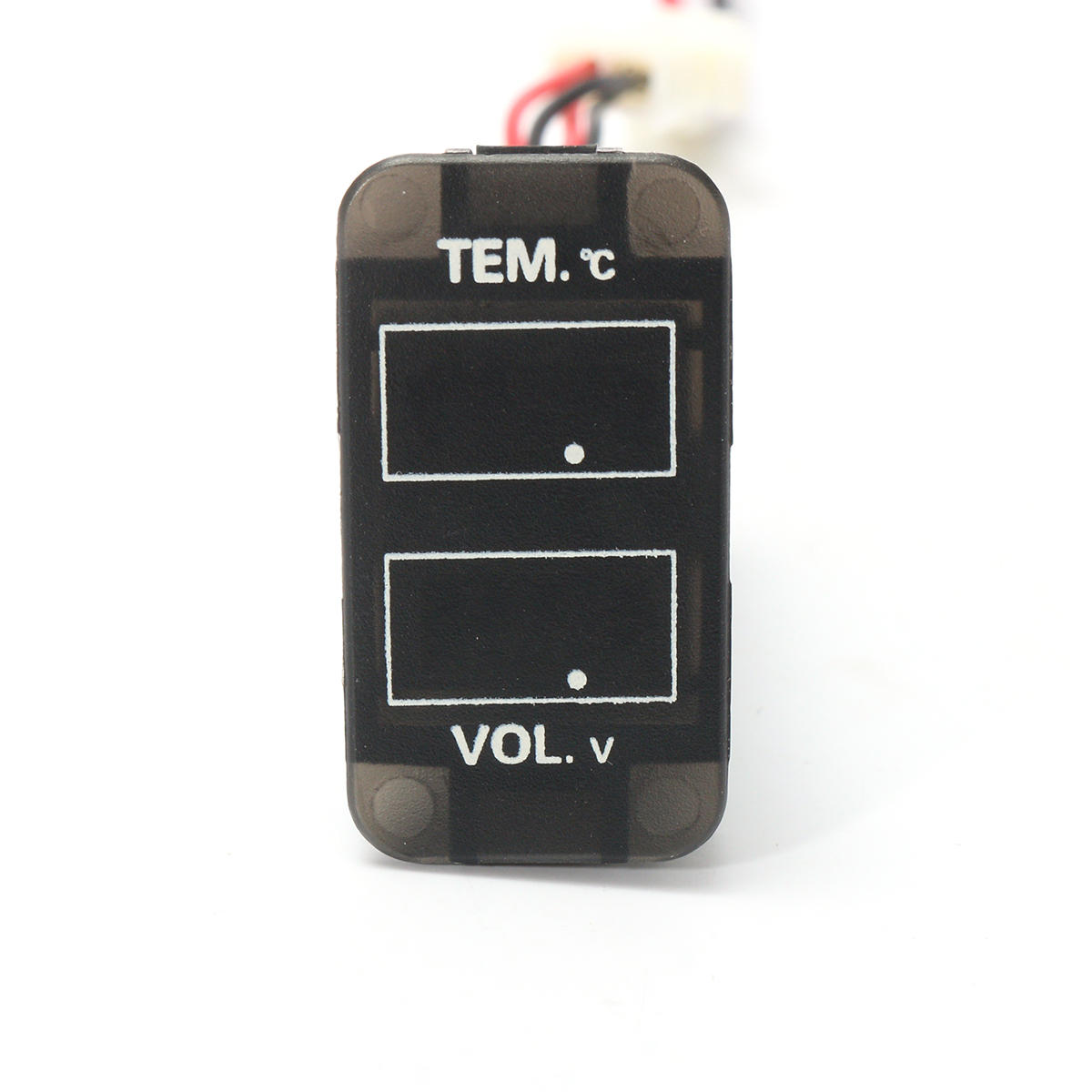 LED Digital Voltmeter Temperature Gauge Meter For Toyota 4Runner FJ Cruiser