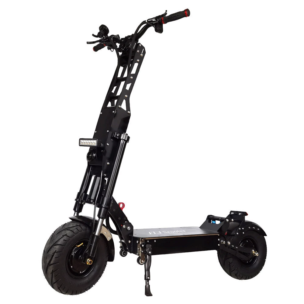 [EU Direct] FLJ K6 50Ah 60V 6000W Dual Motor 13 Inches Tires 85km/h Top Speed 120-150KM Mileage Range Electric Scooter Vehicle - 1