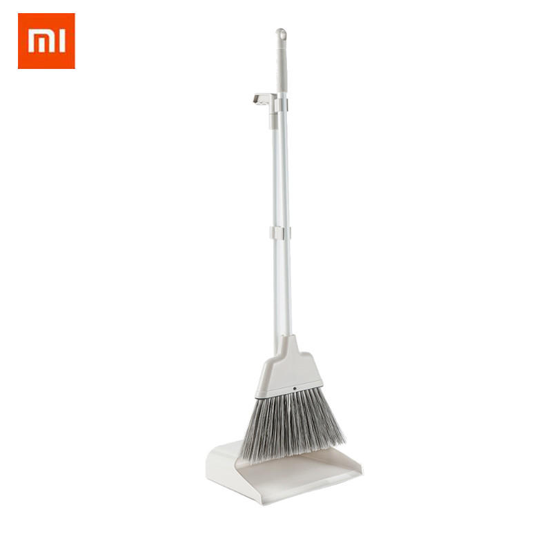 Xiaomi Mijia Multi-Function Broom Dustpan Set Combination Household Soft Bristles Bathroom/Living Room/Bedroom Sweep Bro