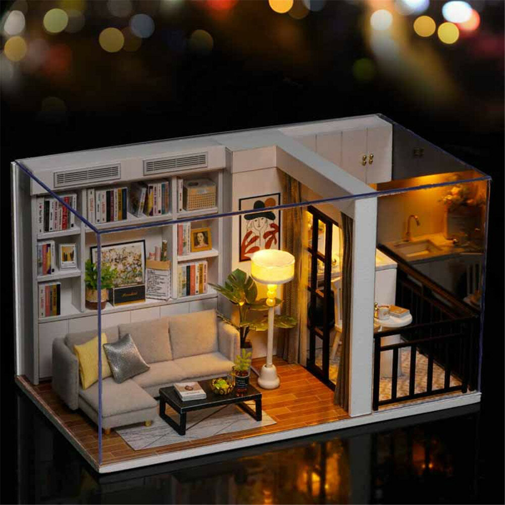 Cuteroom DIY Poppenhuis Life Style QT-005-B Mini Collectie Model Met de hand geassembleerd modelspee