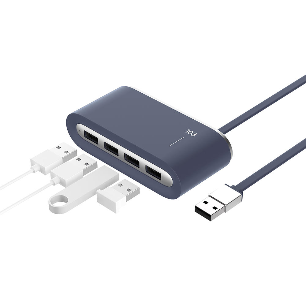 

3Life 4 Port USB Docking Dock Fast Charging Micro USB Type C HUB Splitter Adapter For Mi8 Mi9 iPad MacBook From Eco-syst