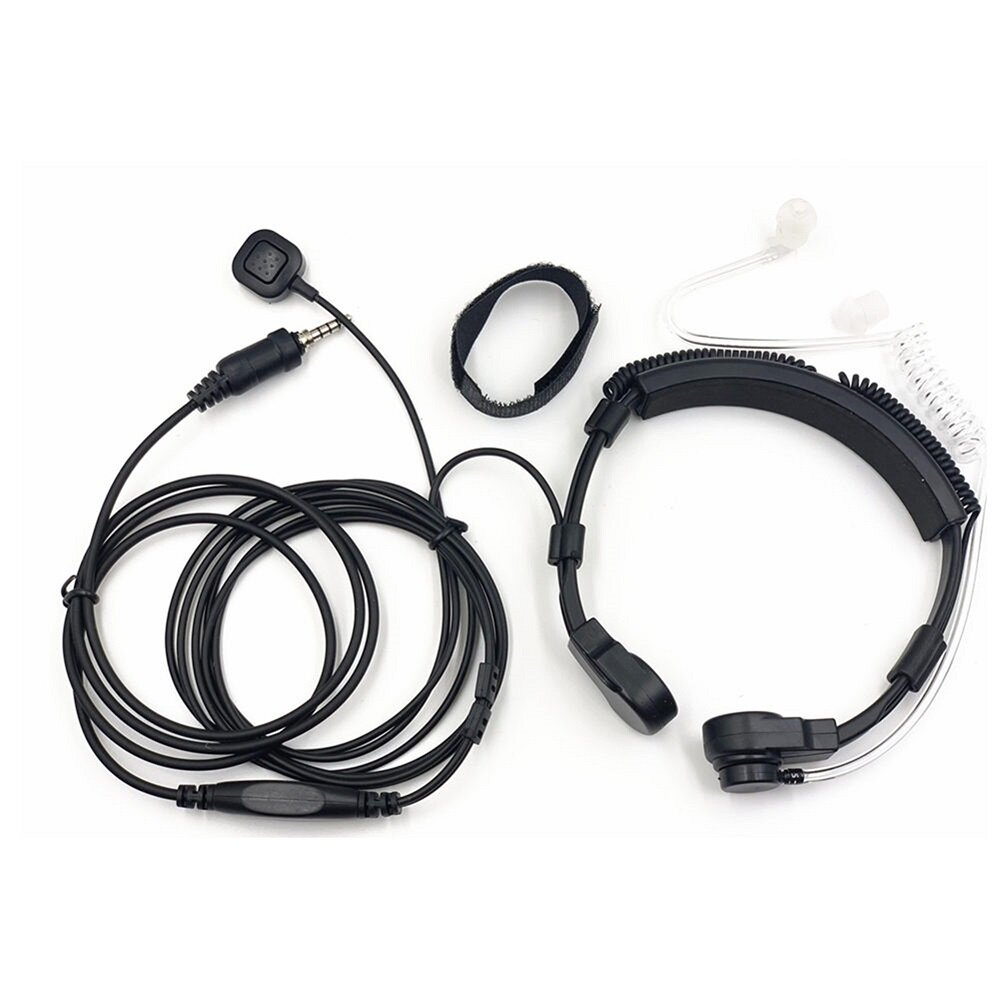 

Walkie-talkie Telescopic Laryngoscope Control Adjustable Throat Mic Earphone Microphone Suitable for Yaesu VX-6R VX-7R F