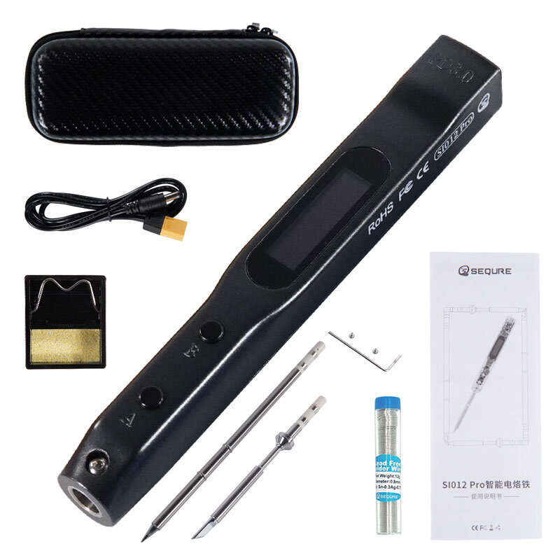 SEQURE SI012 Pro Kit Intelligent OLED Soldering Iron Portable Welder Professional Electrician Tools