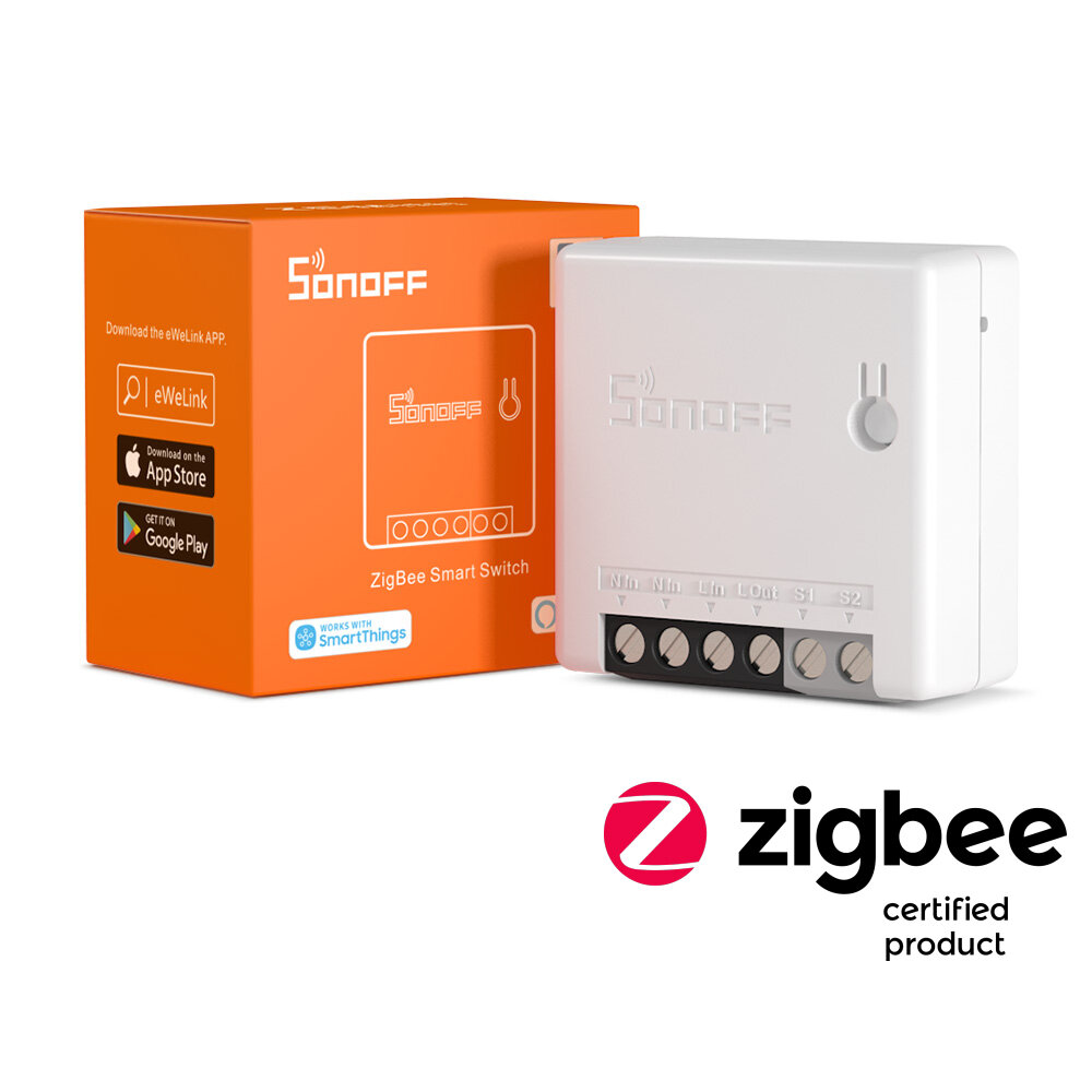 best price,sonoff,zbmini,zigbee3.0,two,way,smart,switch,discount