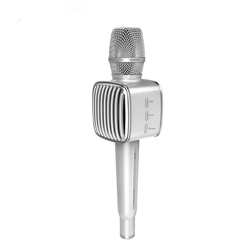 Tosing G1 Aluminium karaokemicrofoon 58 mm Dynamisch type Duet Draadloze bluetooth TWS Karaokemicrof