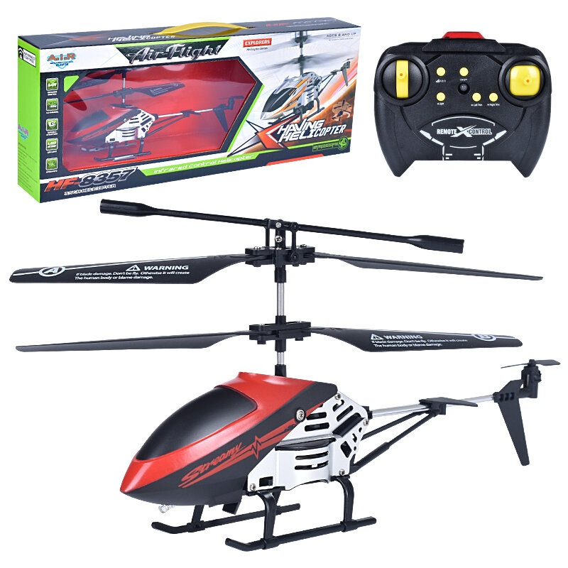 3.5CH Anti-collision Anti-fall Alloy RC Helicopter RTF voor kinderen