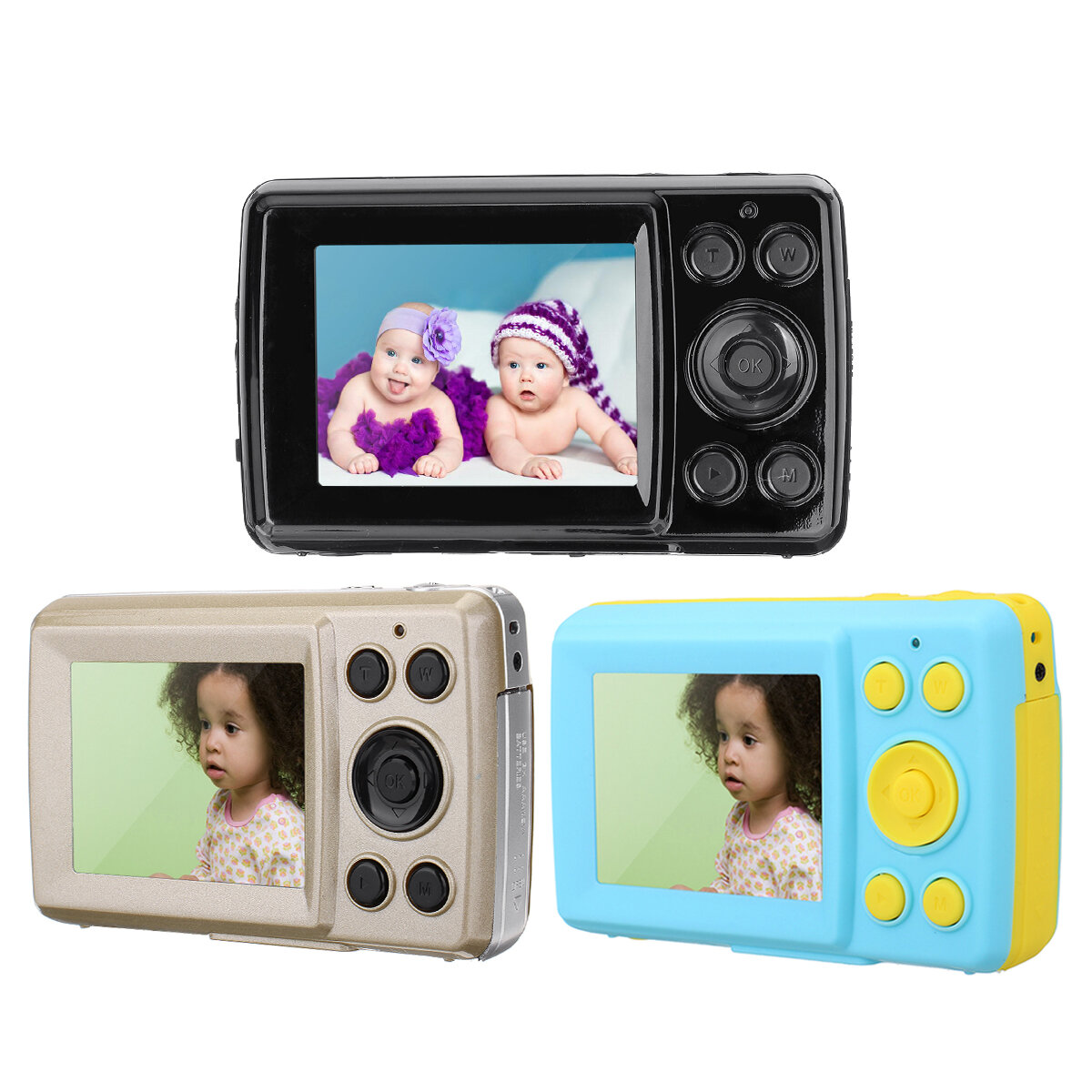 2.4inch 16MP Mini Digitale Camera HD Videocamera Kinderen Camera Beste Cadeau Outdoor Jacht