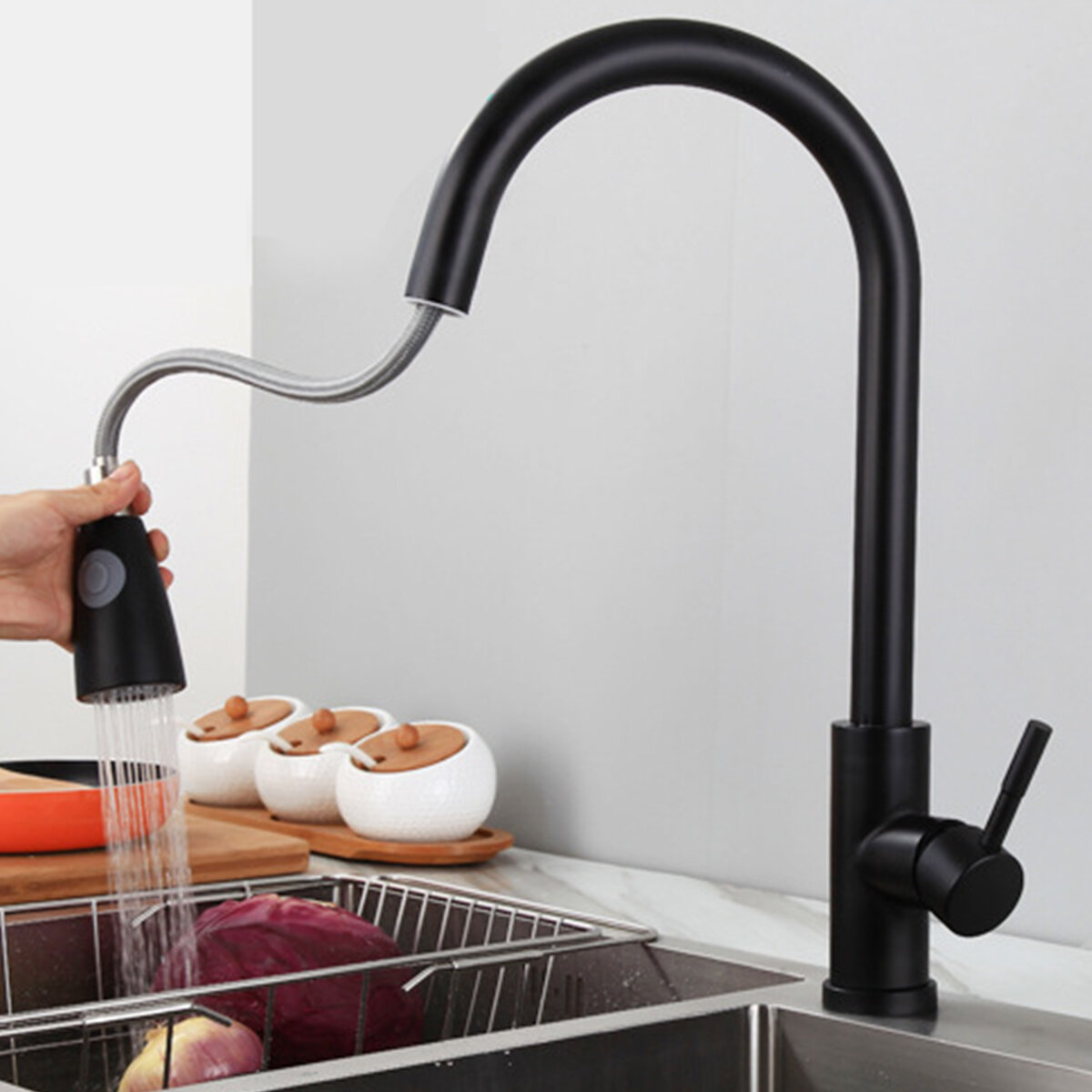 Water tap for kitchen sink