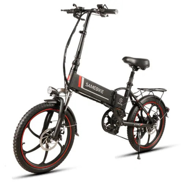 Samebike XW-20LY 350W Smart Folding Electric Bike 35km/h Max. Speed 48V 10AH E-Bike