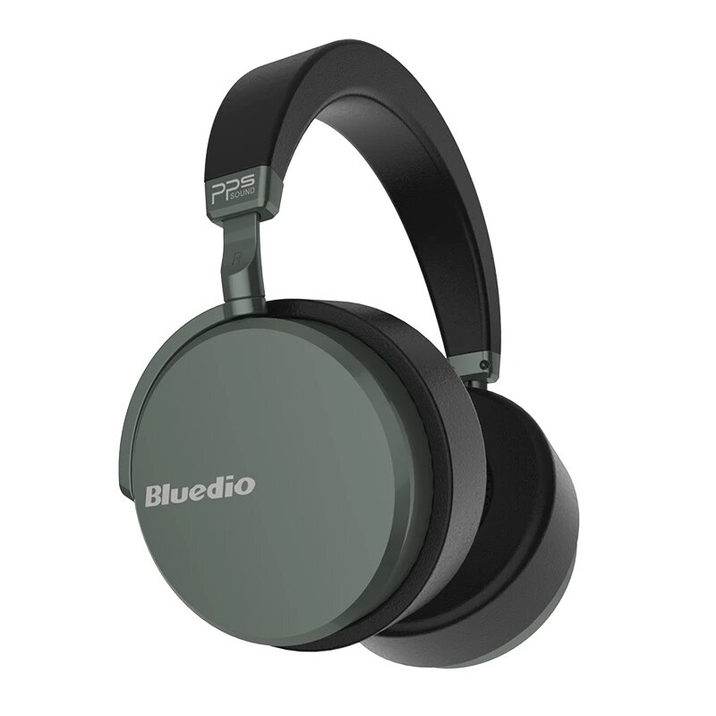 Bluedio V2 Draadloze bluetooth 5.0 Hoofdtelefoon Active Ruisonderdrukkende oortelefoon HiFi Deep Bas