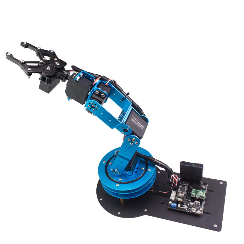 learm diy 6dof robot arm with claw holder servo support stm32//51 Sale ...