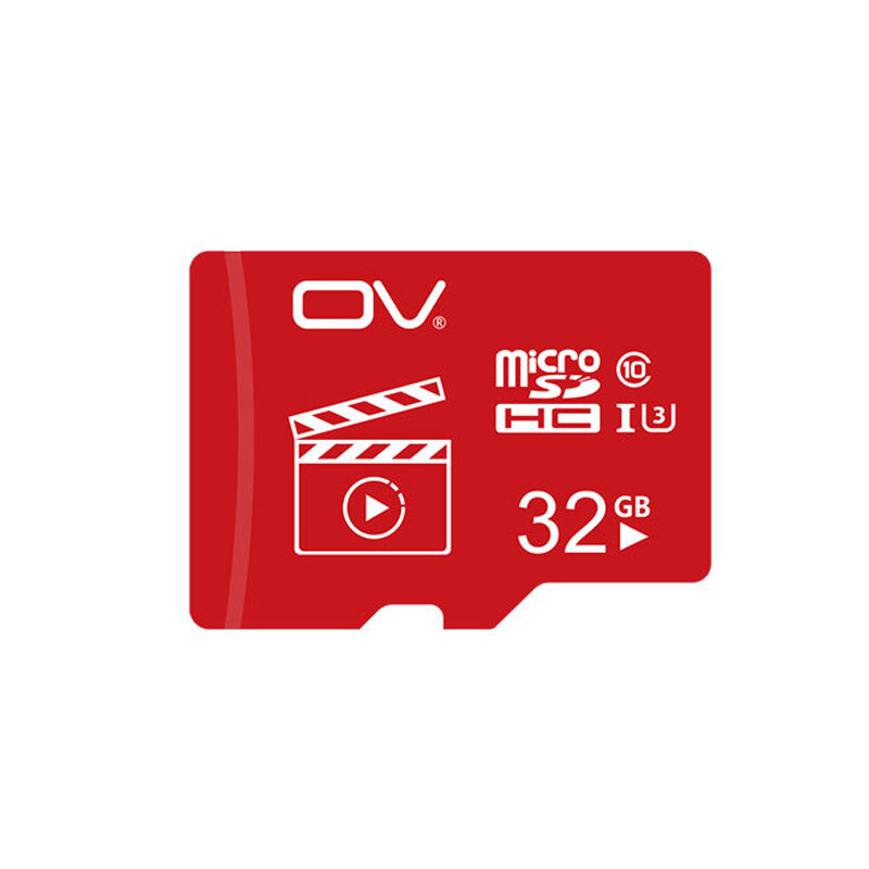 OV Video Opslagkaart TF 32GB Geheugenkaart Hoge Snelheid 100 MB / S Class10 Micro Sd-kaart voor Mobi