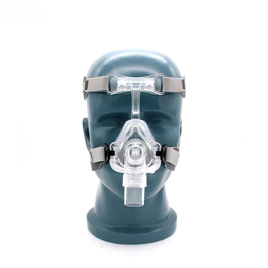 BMC Auto CPAP Neusmasker Siliconen Respirator 3 Size Kussen Met Verstelbare Hoofddeksels Band Hoofdb
