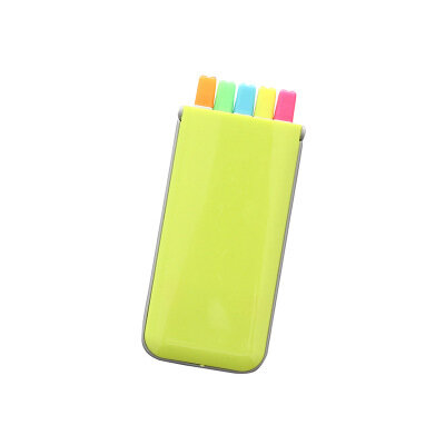 Student Marking Candy Color Highlighter Five Sets Of Watercolor Paint Notebook Pens