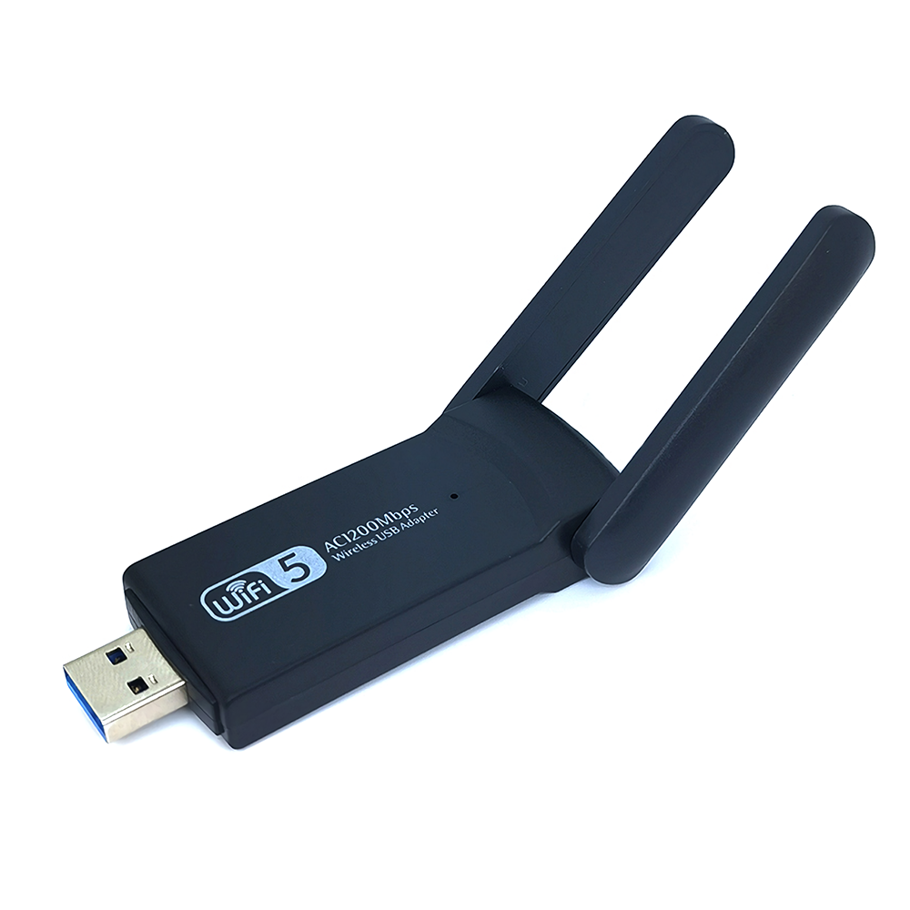 WTXUP 1200M USB3.0 Gigabit Wireless Network Card Dual Band 5G Wifi Adapter Receiver for win7/8/10 Hackintosh MAC
