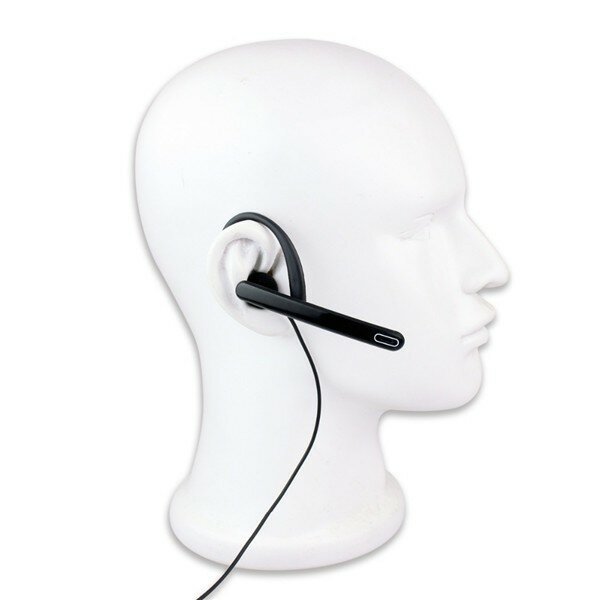 Klykon Kenwood Earpiece with Mic 2 pin G Shape Ear Piece Headset with Mic Ptt Compatible with Baofeng Puxing Wouxun 2 Way Radio Walkie Talkie