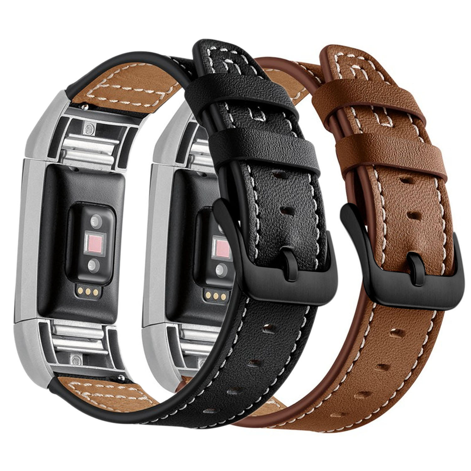 Bakeey Genuine Leather Watch Band Wristband Strap for Xiaomi Amazfit Bip Youth Edition Smart Watch