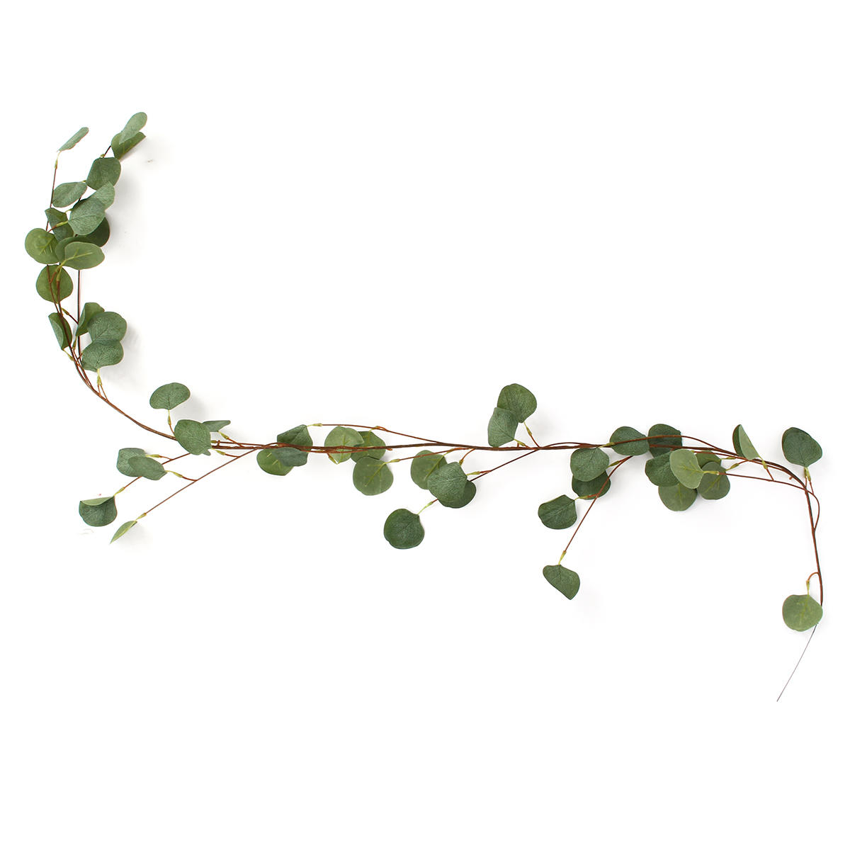 

1,7м искусственные листья гирлянды из эвкалипта Свадебное зелень для украшения стен дома