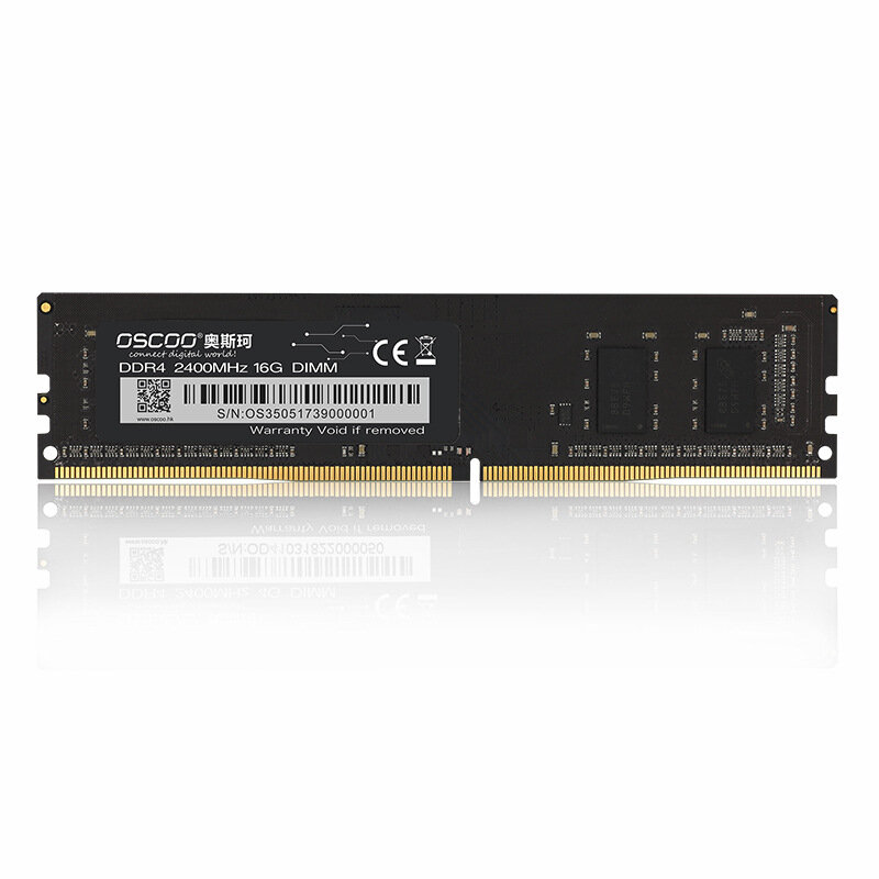OSCOO OSC-D4 P100 DDR4 4G / 8G / 16G RAM 2400MHz 288Pin 1.2V UDIMMデスクトップメモリ（PC用）