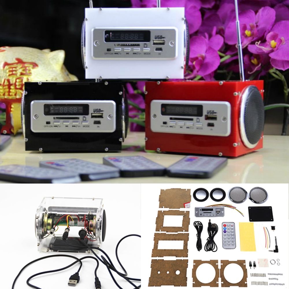 WangDaTao YD-BT001 DIY multifunctionele draadloze bluetooth audio elektronische kit radio versterker