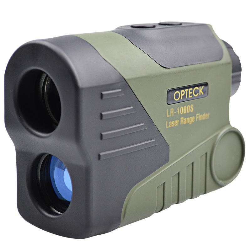 

OPTECK 6X HD 1000m Digital Night Vision Telescope LED Laser Distance Monocular Transmitter Scope Rangefinder for Golf Ou