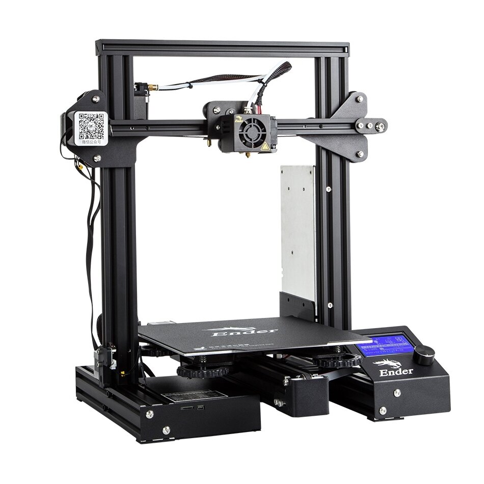 Creality 3D® Ender-3 Pro Prusa I3 DIY 3D Printer 220x220x250mm Printing Size With Magnetic Removable Platform Sticker/Power Resume Function/Off-line Print/Patent MK10 Extruder/Simple Leveling
