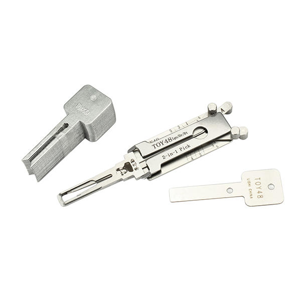 DANIU TOY48 2 in 1 Car Door Lock Pick Decoder Unlock Tool Locksmith Tools
