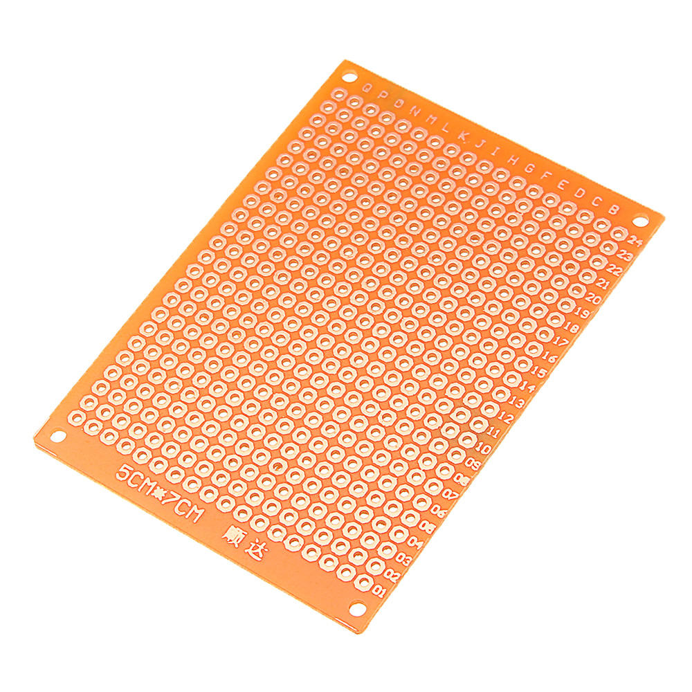 5pcs DIY 5x7 Prototype Paper PCB Universal Experiment Matrix Circuit Board