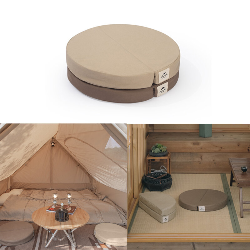 Naturehike Seat Cushion 3D Fiber Round Tatami Mattress Meditation Pad Folding Floor Mat Portable Travel Mat Outdoor Camping Mat