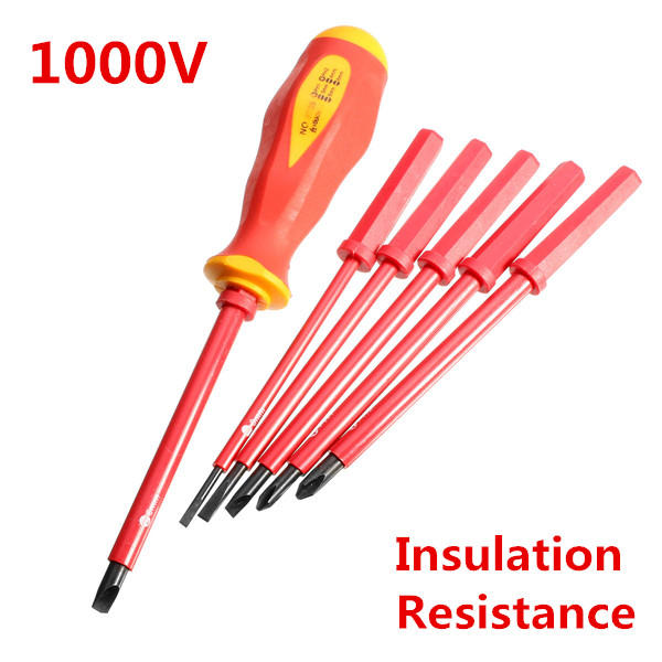 7st 1000V High Voltage Electrical Insulation Resistance Schroevendraaiers