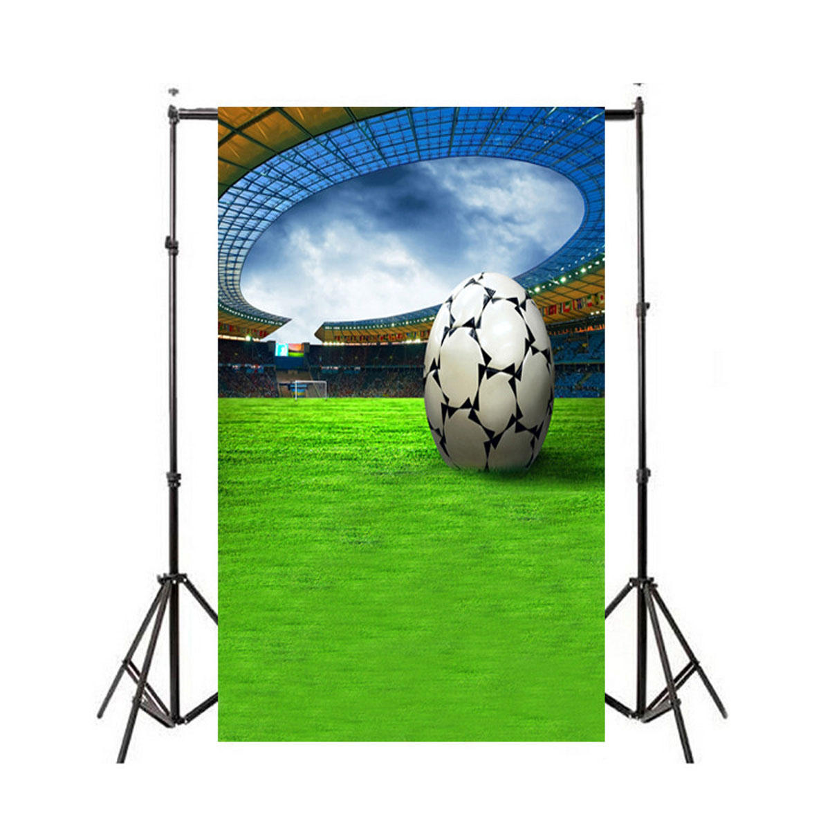 3x5FT voetbal grasland stadion thema fotografie achtergrond Studio prop achtergrond
