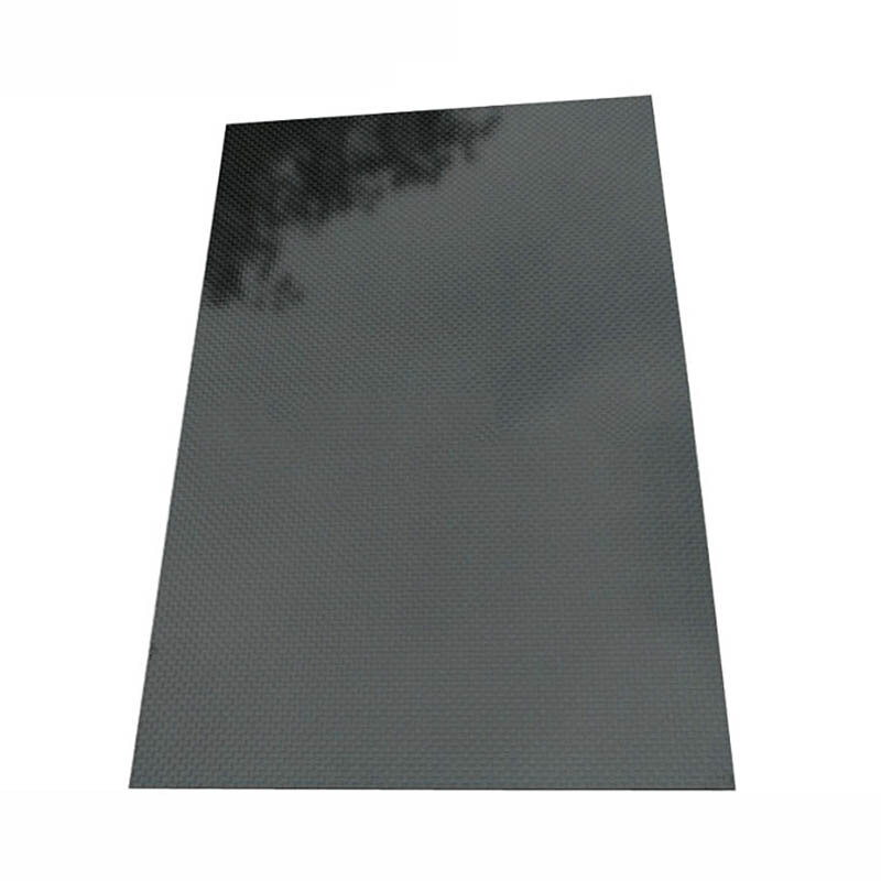 200x300x (0.5-5) mm 3K Black Plain Weave Koolstofvezel Plaat Vel Glossy Koolstofvezel Board Panel Ho