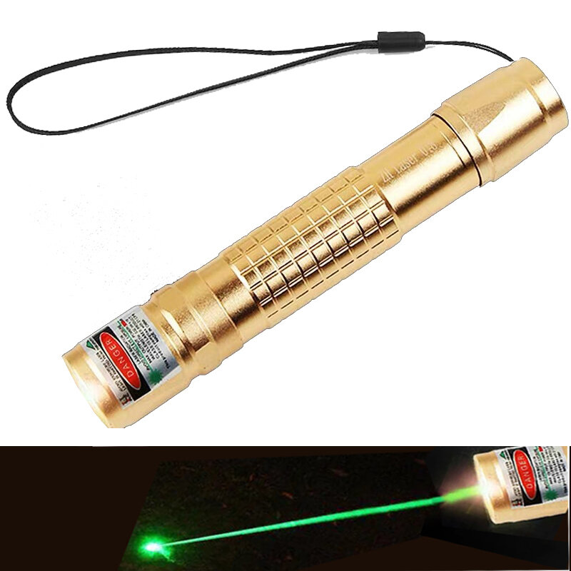 

XANES® 14900 Meters High Power Green Laser Pointer Zoomable Long-range Laser Flashlight Green Laser Lamp with Star Cap