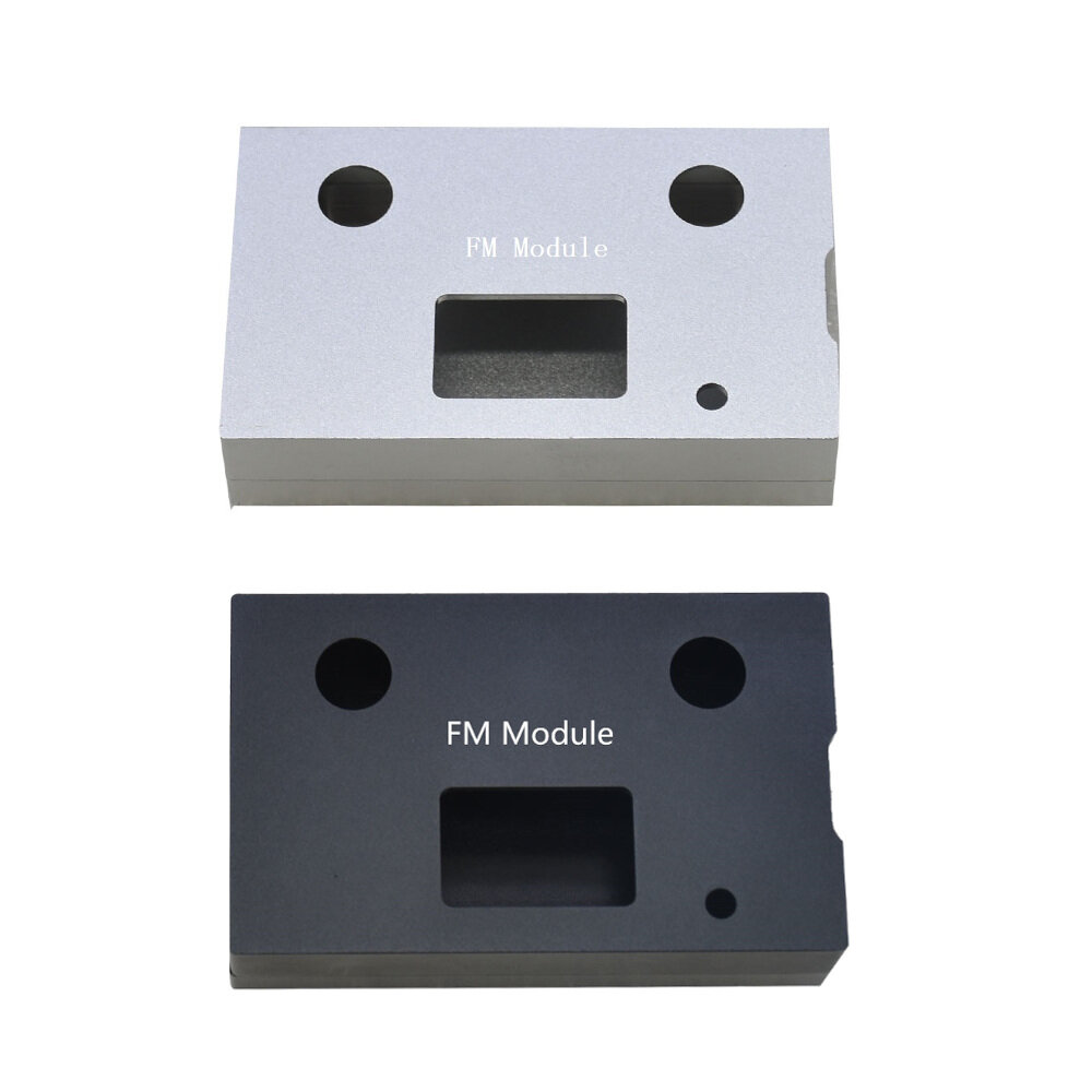

Aluminum Alloy Metal Case For DSP & PLL Digital Stereo FM Radio Receiver Module 87-108MHz