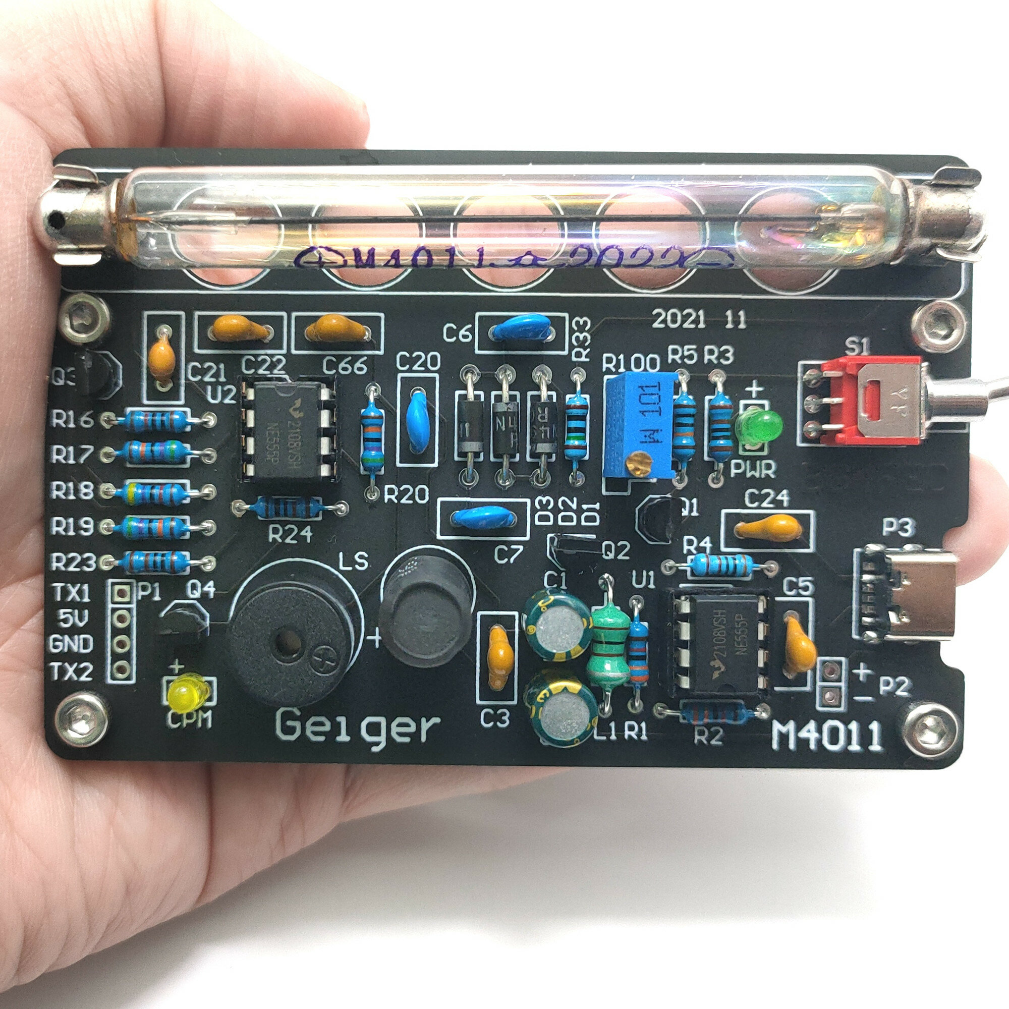 DIY Nuclear Radiation Meter Circuit Board Kit za $32.99 / ~131zł