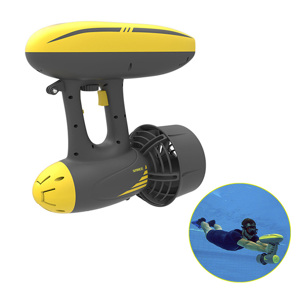 

[EU/US Direct] SMACO 2-in-1 600W Electric Underwater Propeller Water Dual Speed Booster Diving Scuba Propeller Scooter W