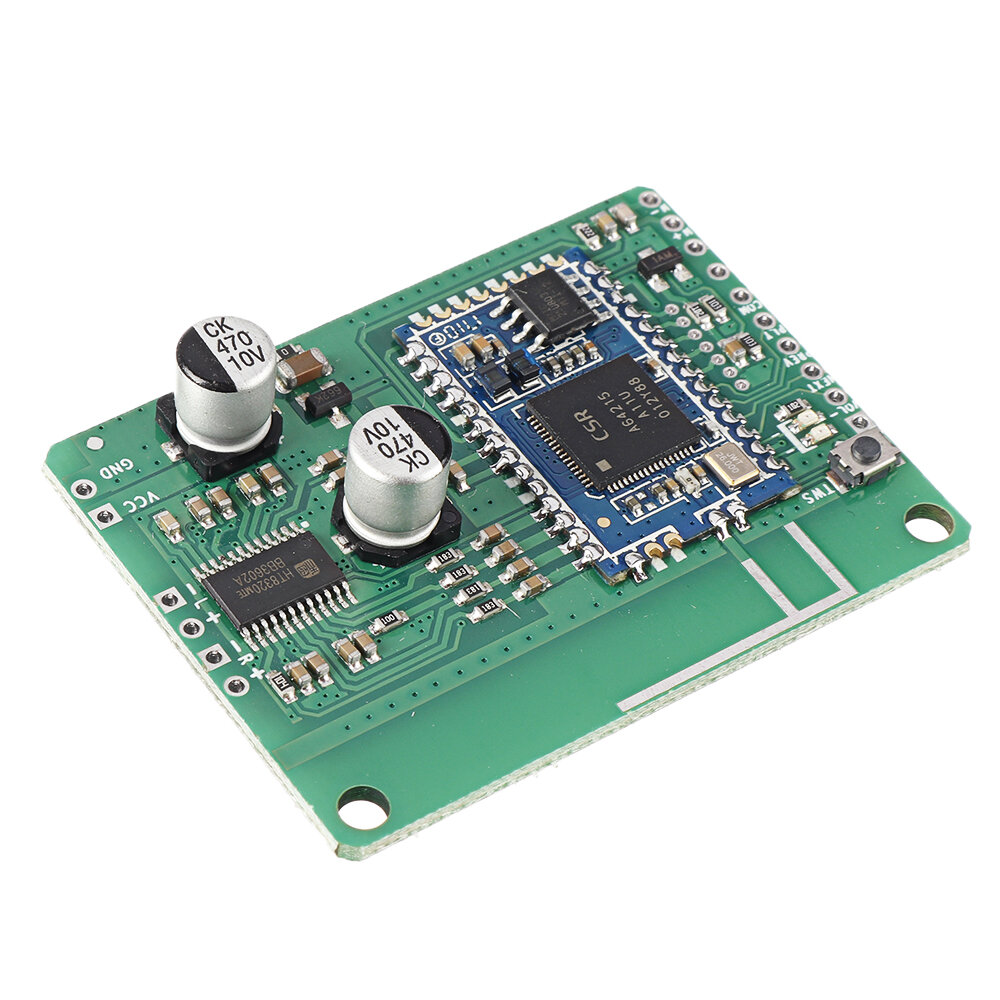 

CSRA64215 bluetooth 4.2 Amplifier Audio Board 4Ohm 5W/6W/8W Power Amplificador for APTXLL TWS Sound Amplifier Speaker