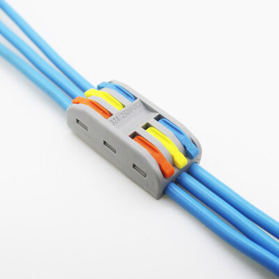 PCT-3 3Pin Colorful Dockingconnector Elektrische connectoren Draadaansluitblok Universele elektrisch